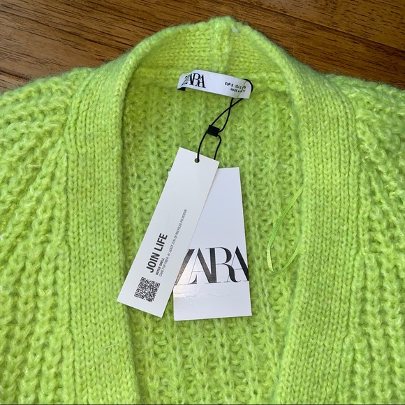 Zara Neon Sweater 🆕 - Picture 3 of 3